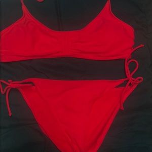 No Boundaries Peach Bathing Suit